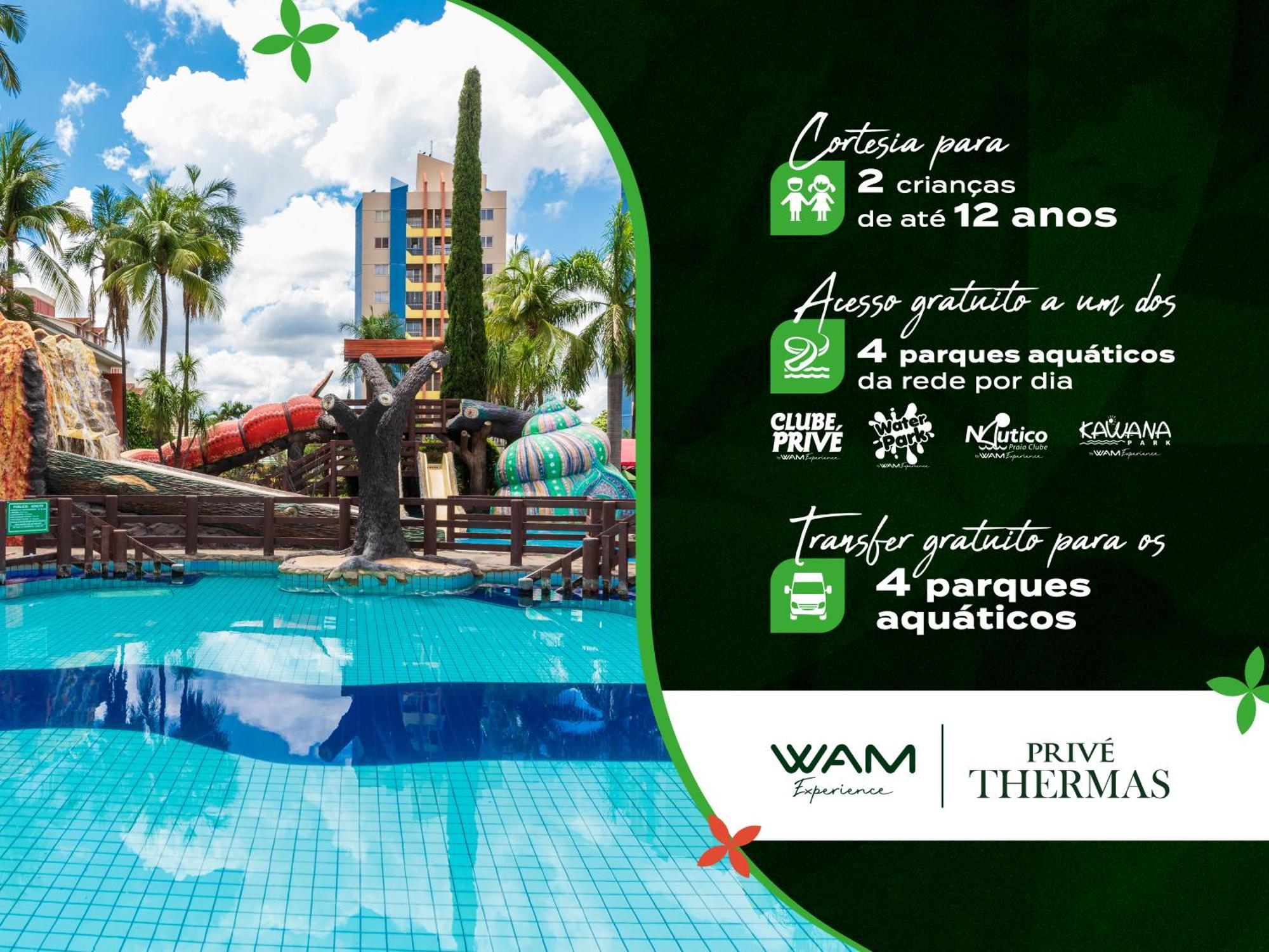 Prive Thermas Hotel By Wam Experience Caldas Novas Exteriér fotografie